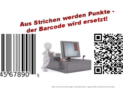 Aus Strichen werden Punkte – der Barcode wird ersetzt!